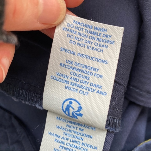 NWT Boden Rachel Chino Petite Capri Pant Navy - Picture 11 of 14